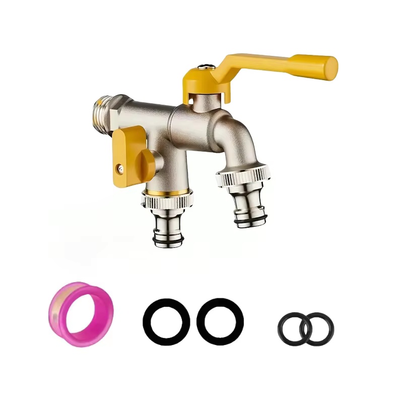 Smart Garden Furniture - Double outlet garden hose faucet -1/2