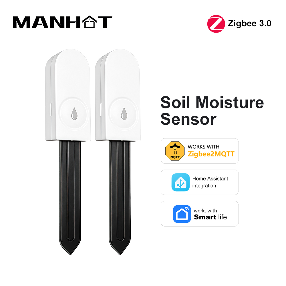 Smart Garden Furniture - Zigbee 3.0 Soil Moisture Sensor Temperature