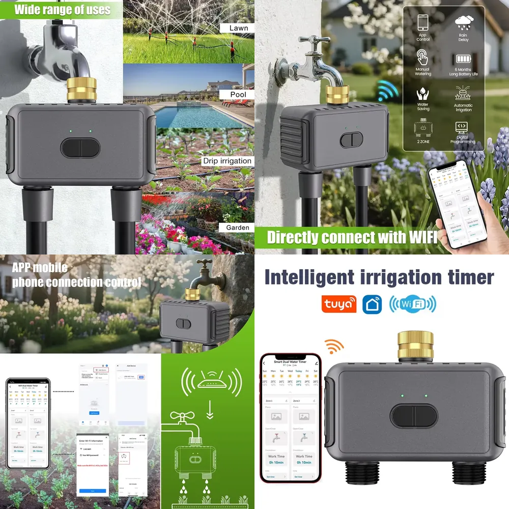 App Smart Garden - WAP01 WiFi APP Control Dual Hose