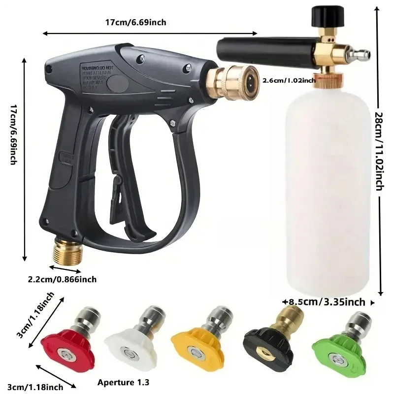 Smart Garden Furniture - High Pressure Cleaning Water Gun 3000PSI