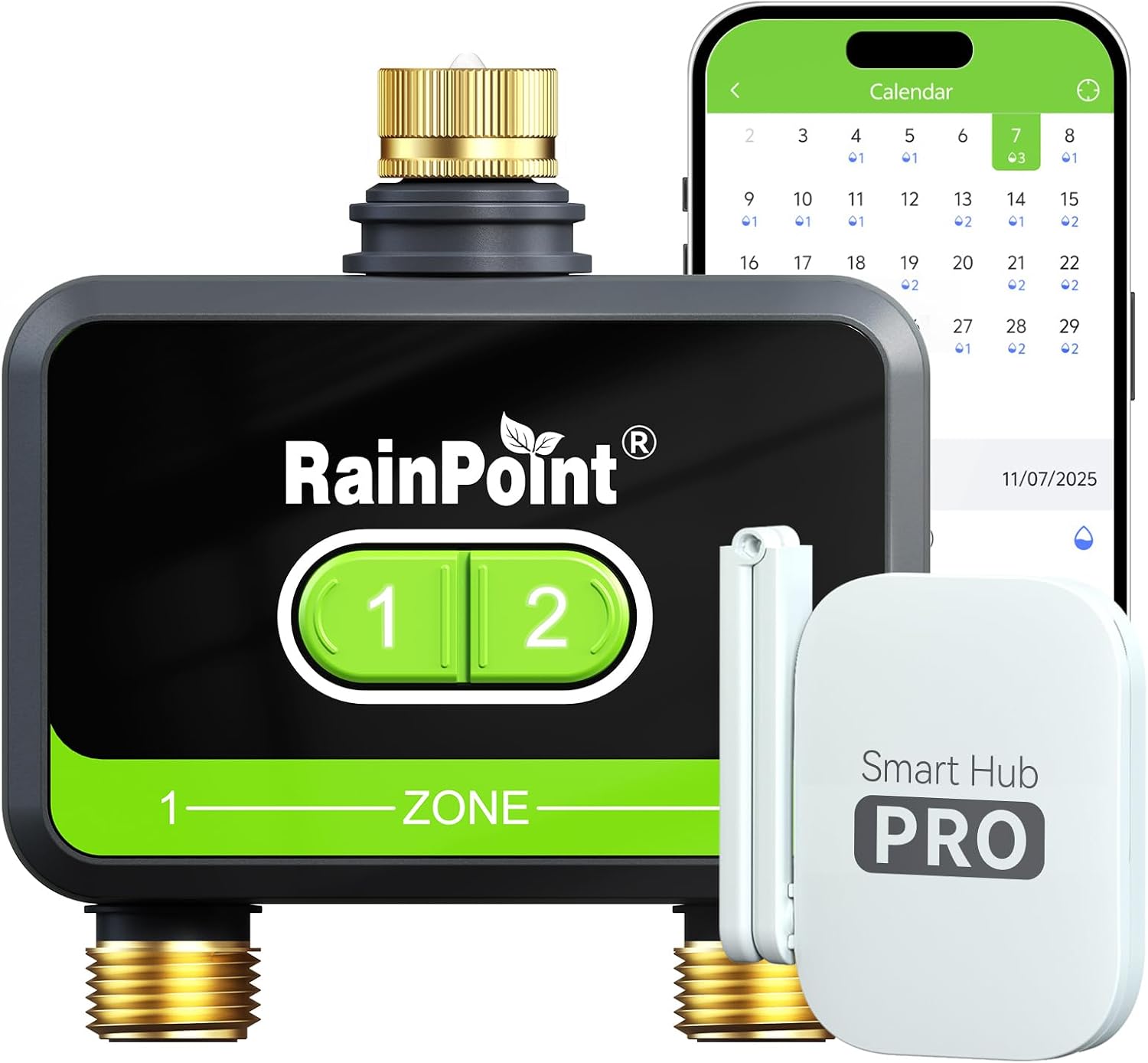 App Smart Garden - 2-Zone Smart WiFi Water Timer for