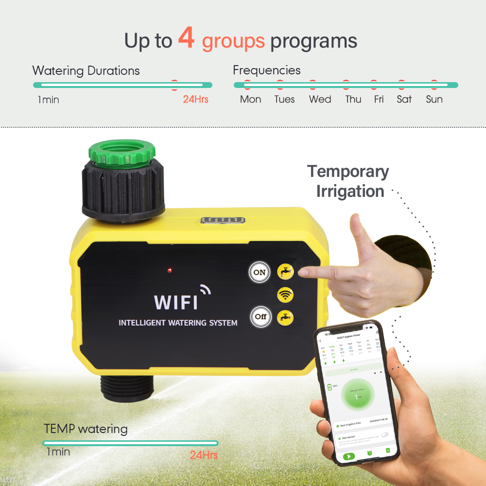 Zigbee Smart Irrigation Timer  - App Smart Garden review and price