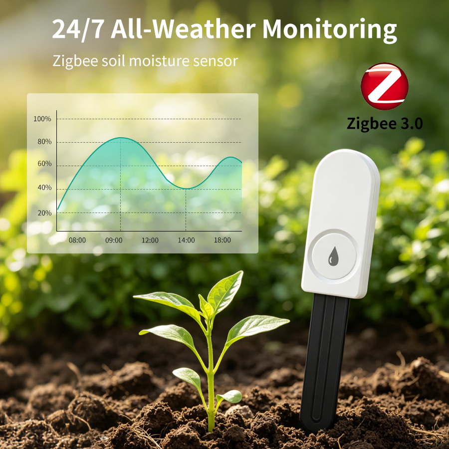 Smart ZigBee Soil Moisture Sen - App Smart Garden review and price