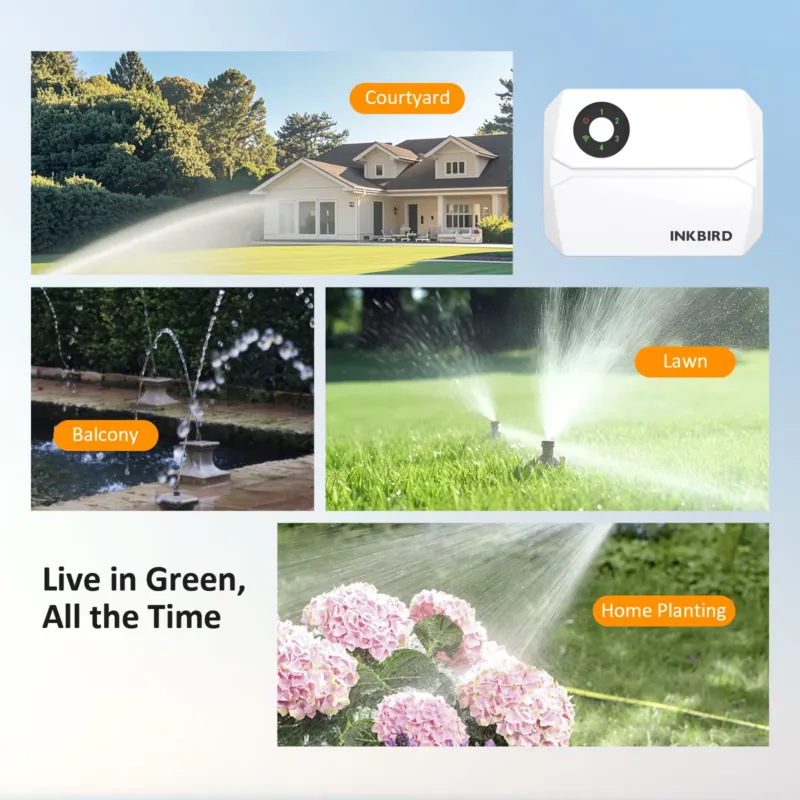 Inkbird IIC-400-WIFI 4 Zones S - Smart Garden Zone review and price