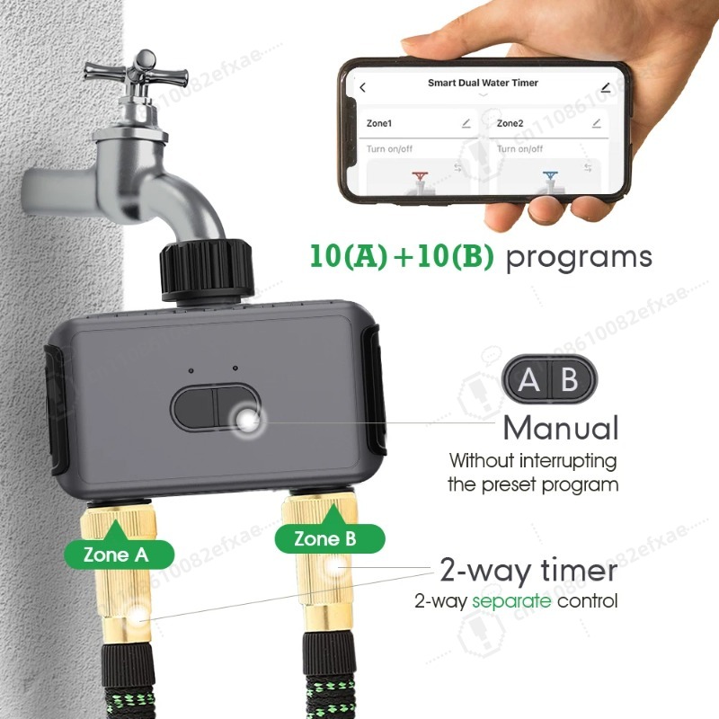 Dual Zone Smart WiFi Irrigatio - Smart Garden Zone review and price