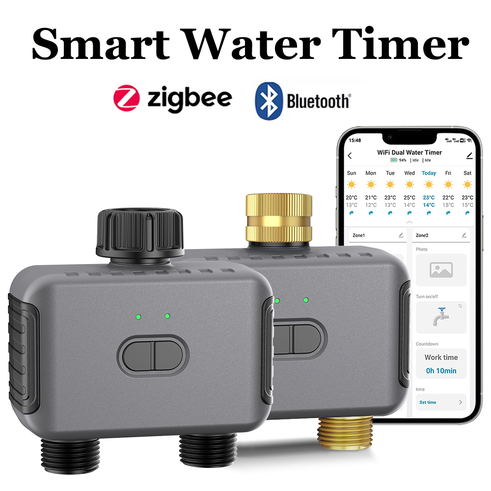Tuya Smart Water Timer Zigbee/ - Smart Garden Usa review and price