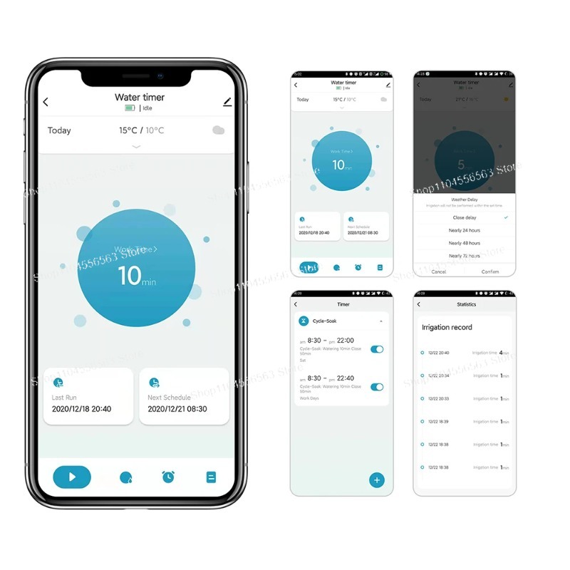 Smart WiFi Garden Watering Tim - App Smart Garden review and price