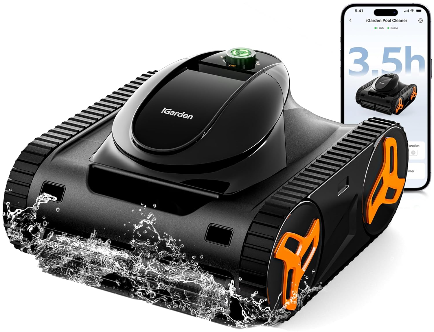 Robotic Pool Cleaner KN Series - Smart Garden Usa review and price