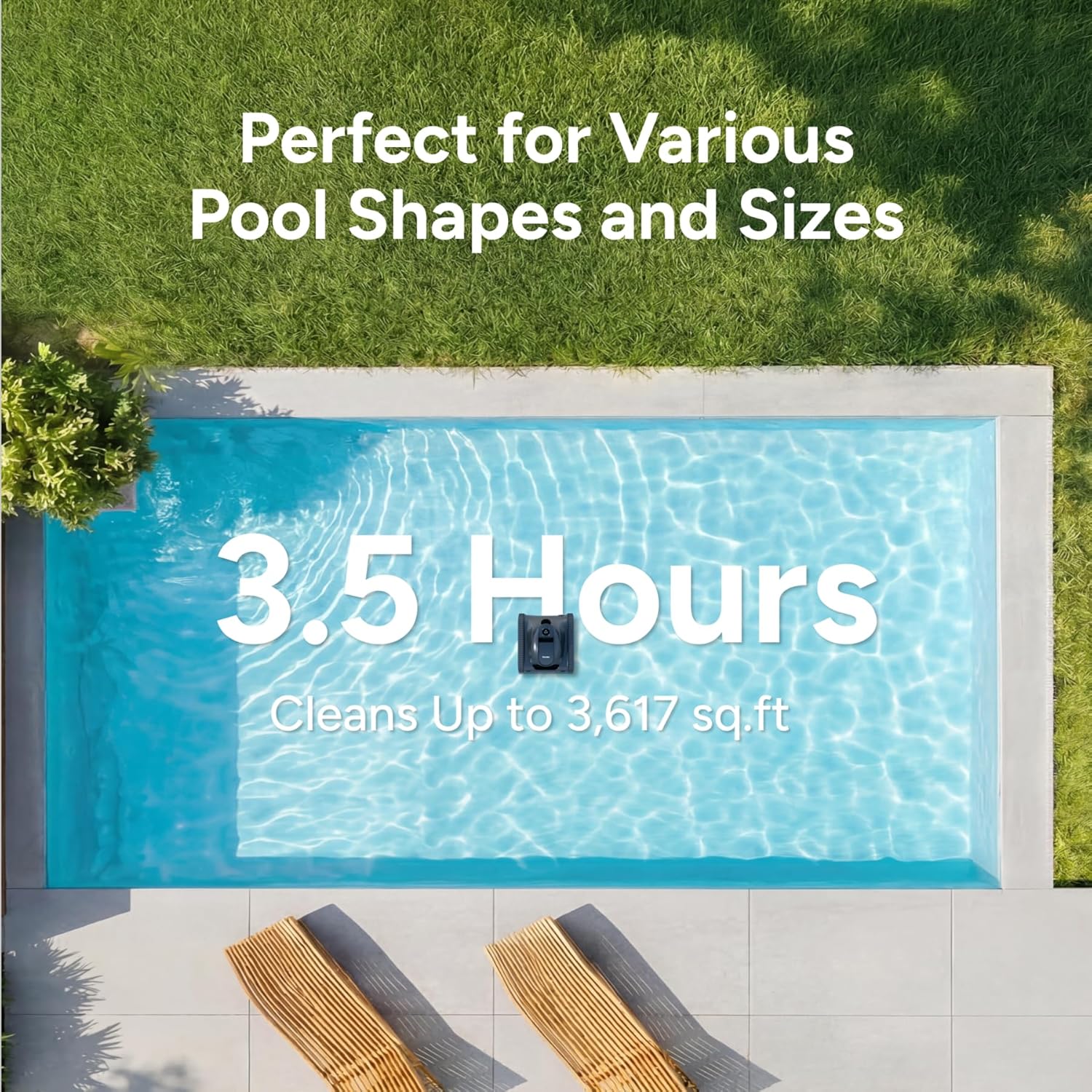 Robotic Pool Cleaner KN Series - Smart Garden Usa review and price