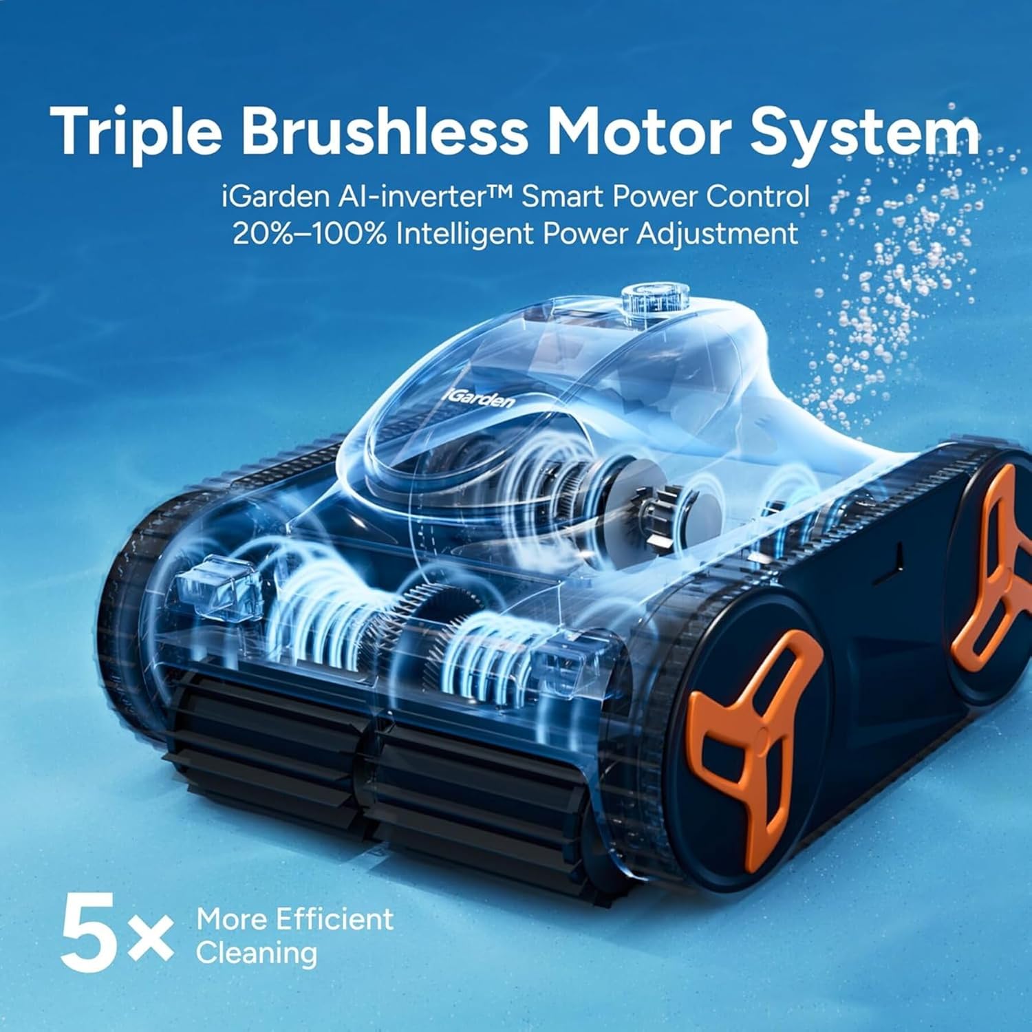 Robotic Pool Cleaner KN Series - Smart Garden Usa review and price