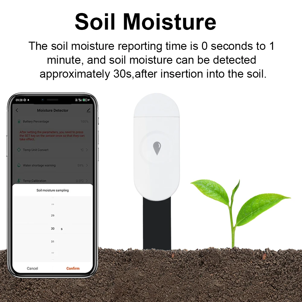 Tuya Zigbee Temperature Humidi - App Smart Garden review and price