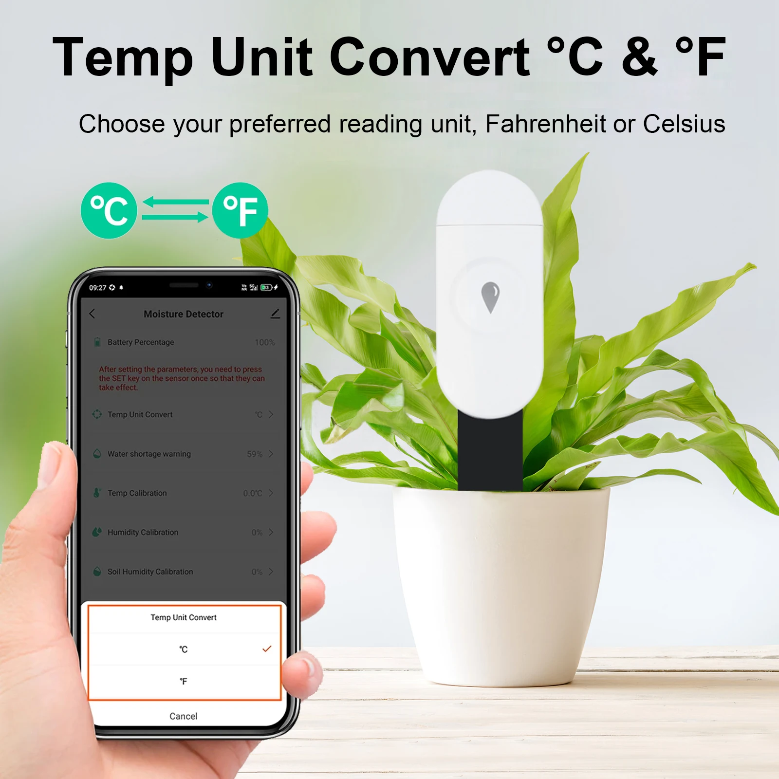 Tuya Zigbee Temperature Humidi - App Smart Garden review and price