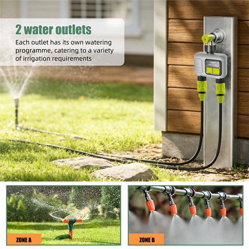 WORTHOWN-Wifi Smart Water Time - Smart Garden Zone review and price