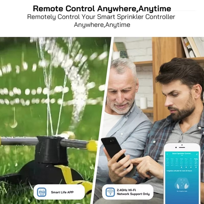 Tuya WiFi Smart Sprinkler Cont - Smart Garden Zone review and price