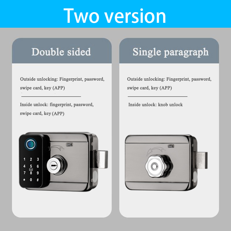 Waterproof Smart Door Lock Fin - App Smart Garden review and price