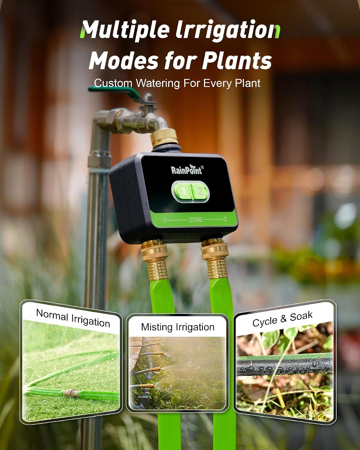 2-Zone Smart WiFi Water Timer  - App Smart Garden review and price