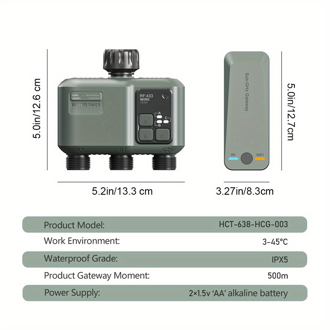 Eshico Smart Sprinkler Timer:  - App Smart Garden review and price