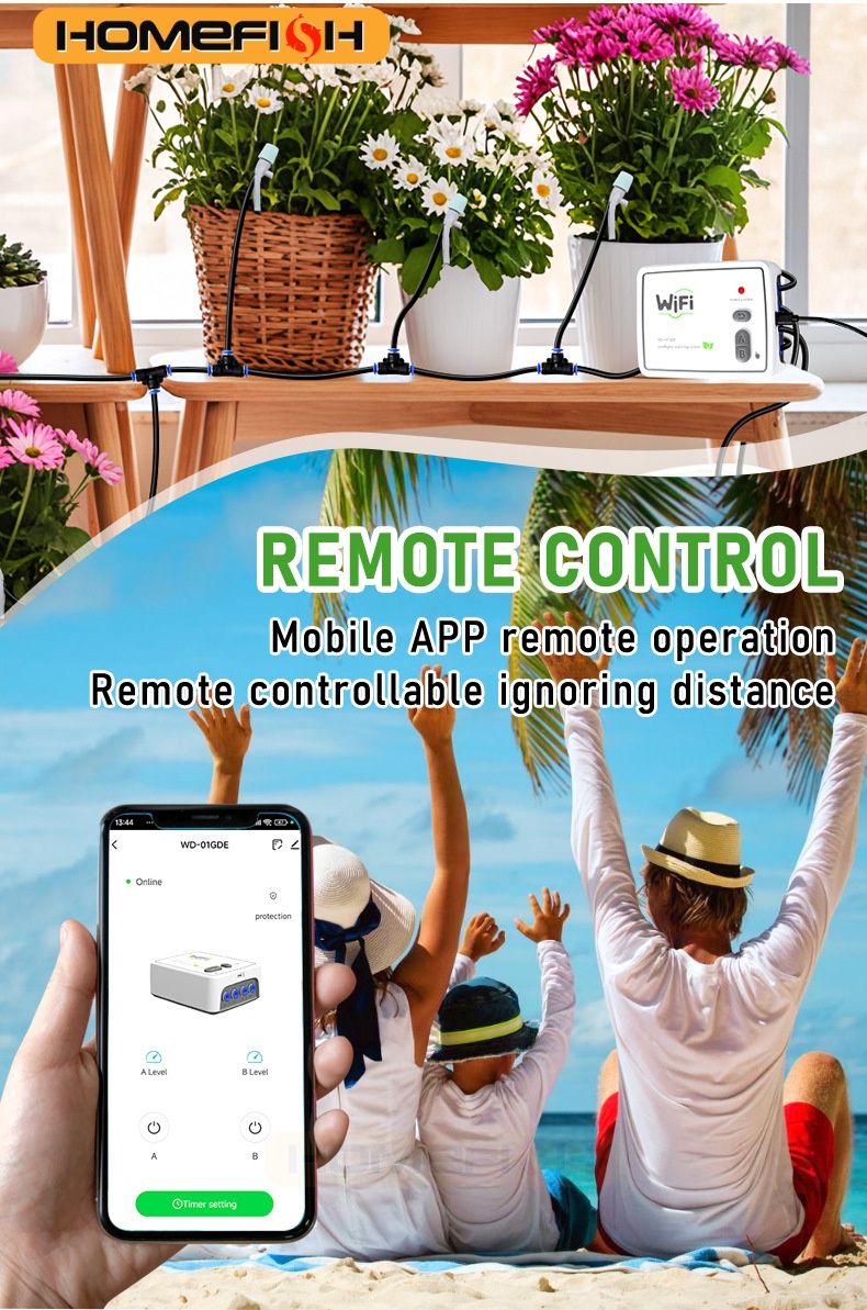 HOMEFISH WIFI Smart Dual Pump  - Smart Garden Domes review and price