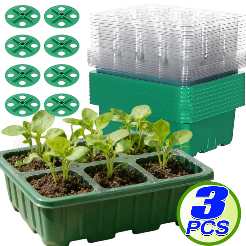 Seed Starter Tray with Lid 6 C - Smart Garden Domes review and price