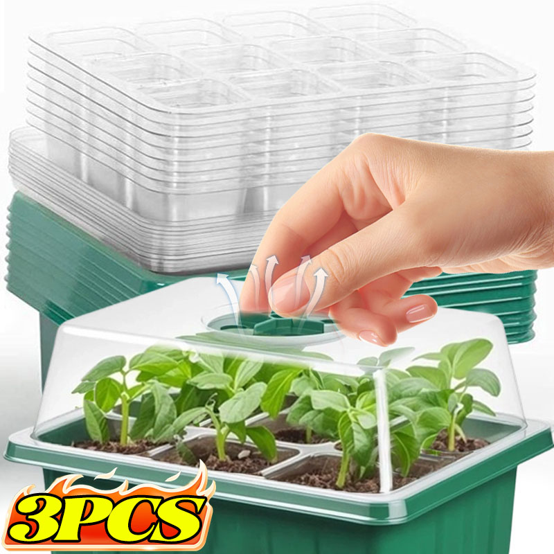 Seed Starter Tray with Lid 6 C - Smart Garden Domes review and price
